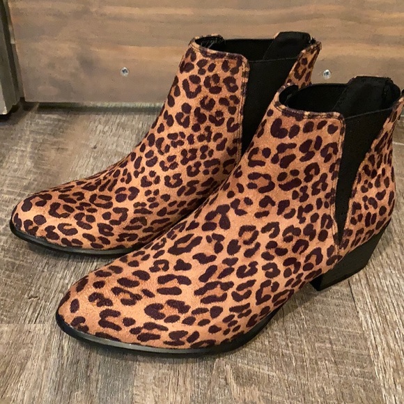 Esprit Shoes - Esprit leopard ankle bootie